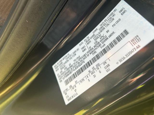 2020 FORD F350 SUPER - 1FT8W3BT1LED32272