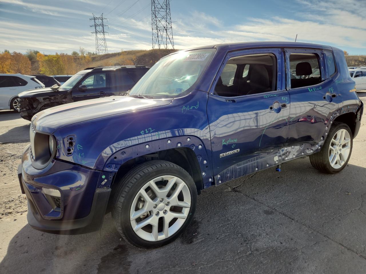 Lot #3296680016 2021 JEEP RENEGADE L
