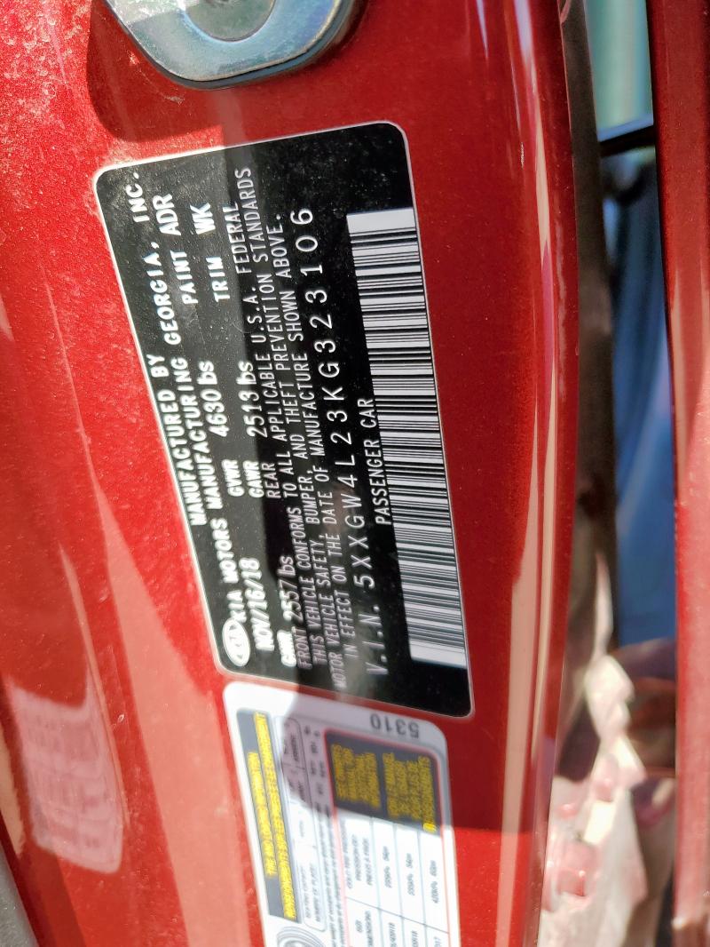 2019 KIA OPTIMA SX - 5XXGW4L23KG323106