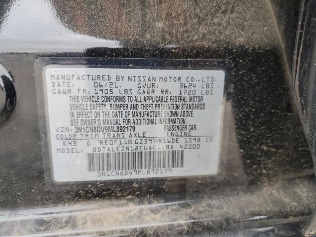 2021 NISSAN VERSA S #3278607935