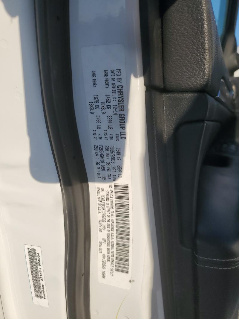 2015 JEEP GRAND CHER - 1C4RJFBG0FC726238