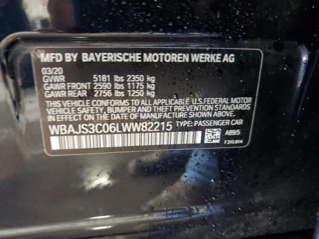 2020 BMW 540 XI WBAJS3C06LWW82215