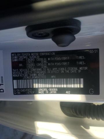 2021 TOYOTA 4RUNNER SR - JTEMU5JR5M5927922