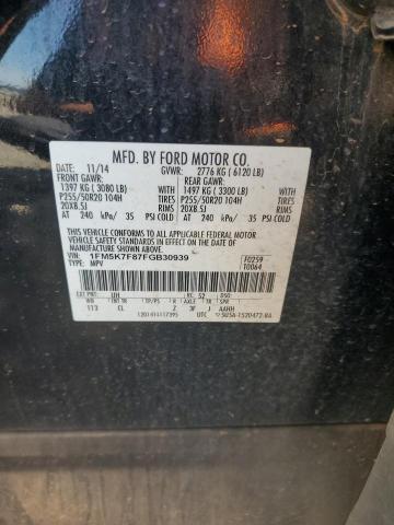 2015 FORD EXPLORER L #3294402505