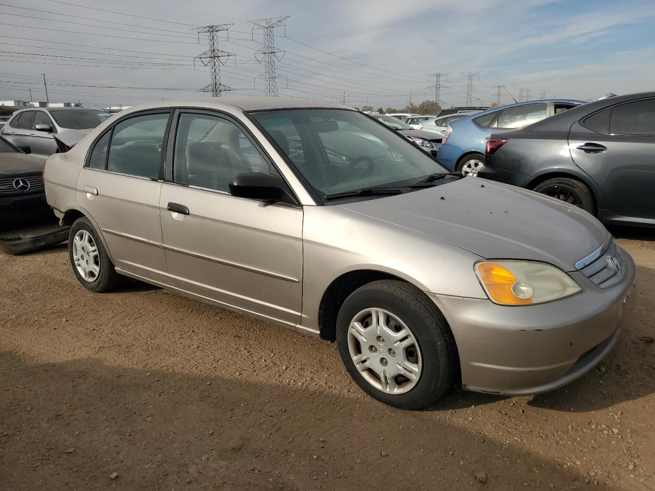 Lot #3290046260 2002 HONDA CIVIC LX