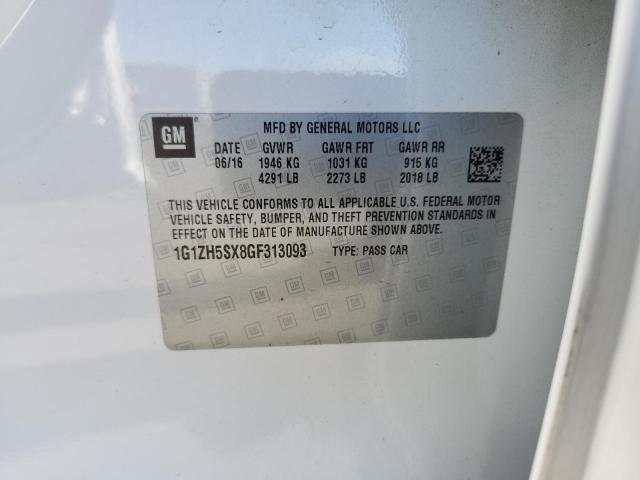 2016 CHEVROLET MALIBU PRE - 1G1ZH5SX8GF313093