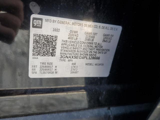 2023 CHEVROLET EQUINOX LS - 3GNAXSEG4PL128666