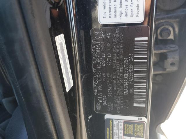 2014 KIA OPTIMA HYB - KNAGN4ADXE5071254