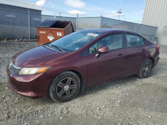 Global Auto Auctions: 2012 HONDA CIVIC LX