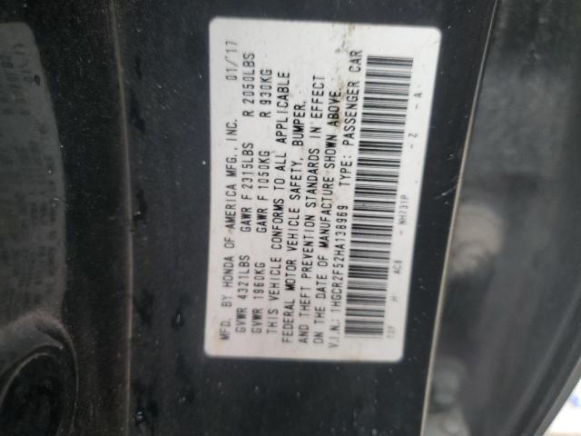 2017 HONDA ACCORD SPO - 1HGCR2F52HA138969