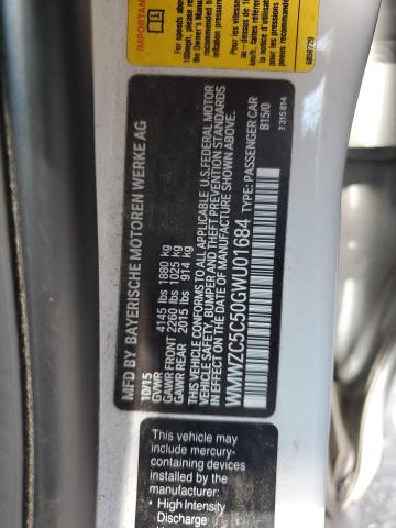 2016 MINI COOPER S C - WMWZC5C50GWU01684