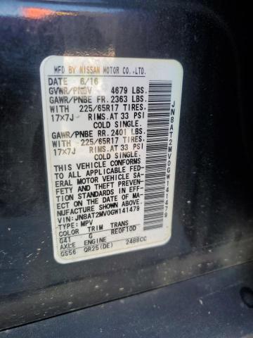 2016 NISSAN ROGUE S - JN8AT2MV0GW141479