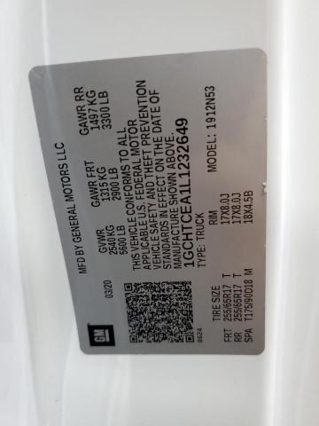 2020 CHEVROLET COLORADO L - 1GCHTCEA1L1232649