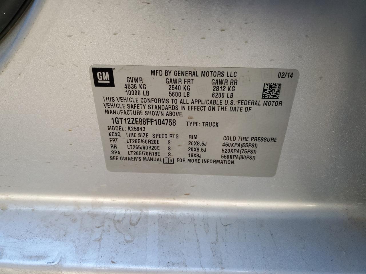 GMC SIERRA K2500 SLT