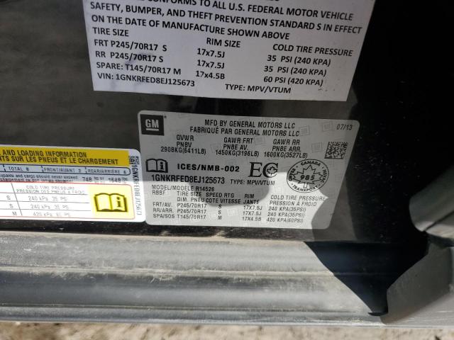 2014 CHEVROLET TRAVERSE L - 1GNKRFED8EJ125673