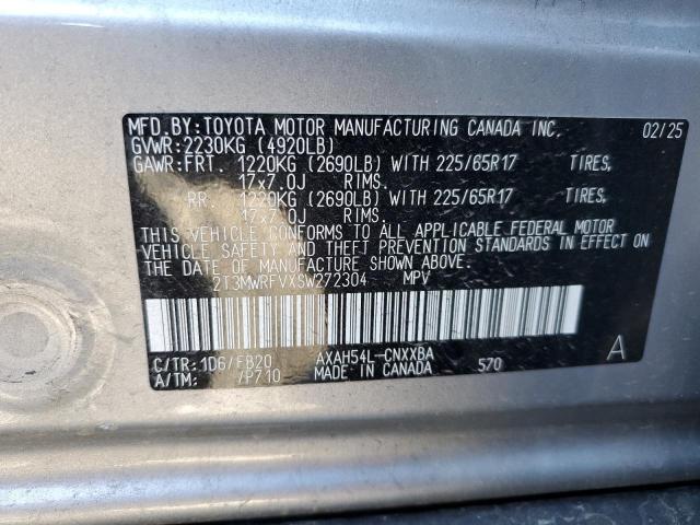 2025 TOYOTA RAV4 LE - 2T3MWRFVXSW272304