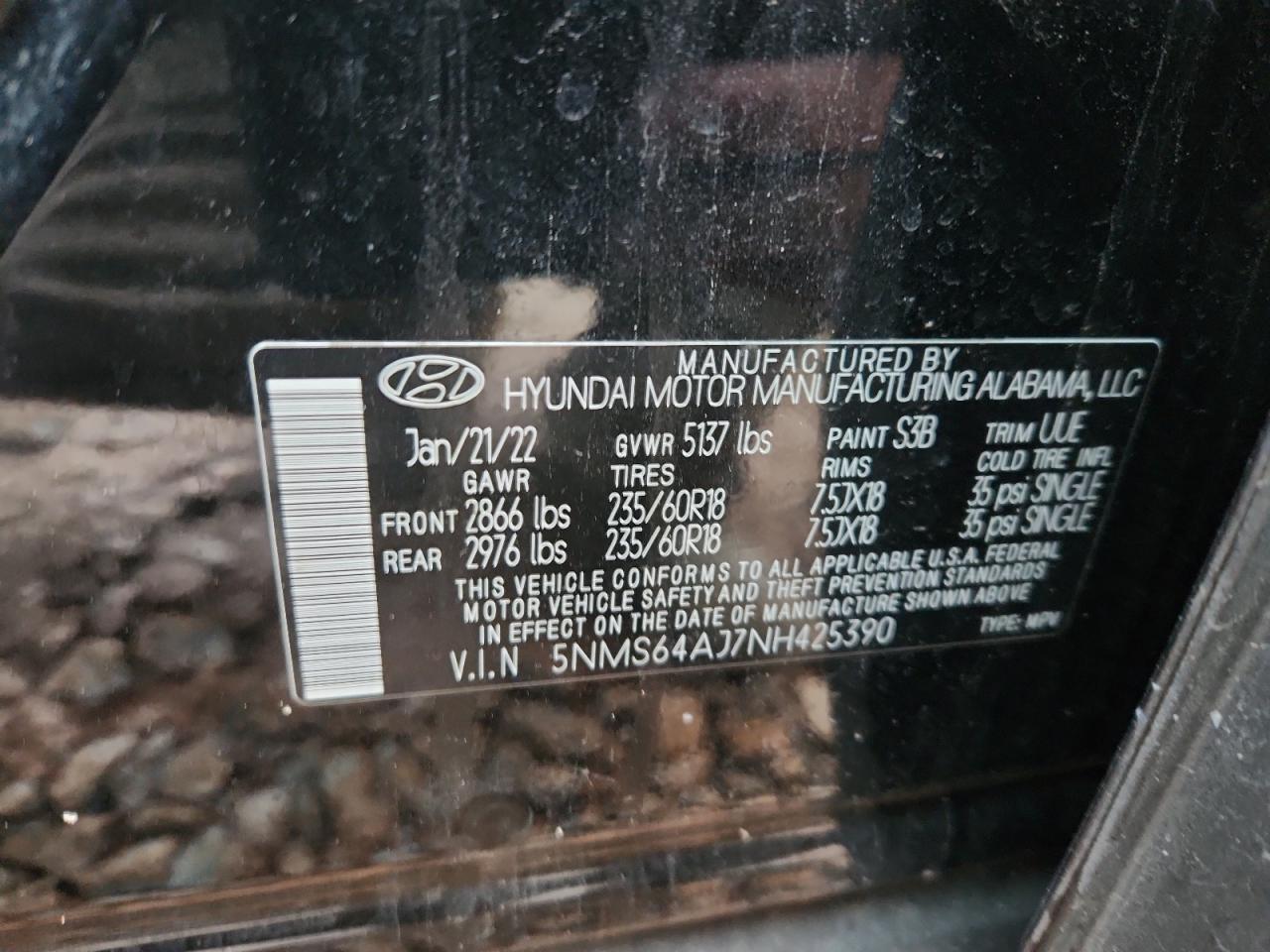 HYUNDAI SANTA FE SEL