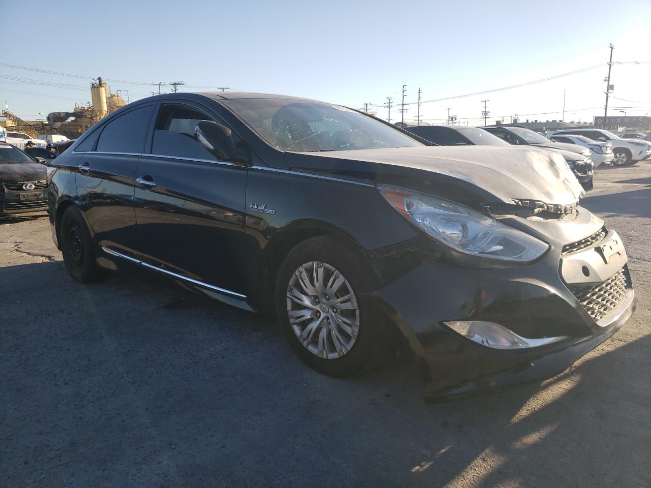 Lot #3311723253 2012 HYUNDAI SONATA HYB