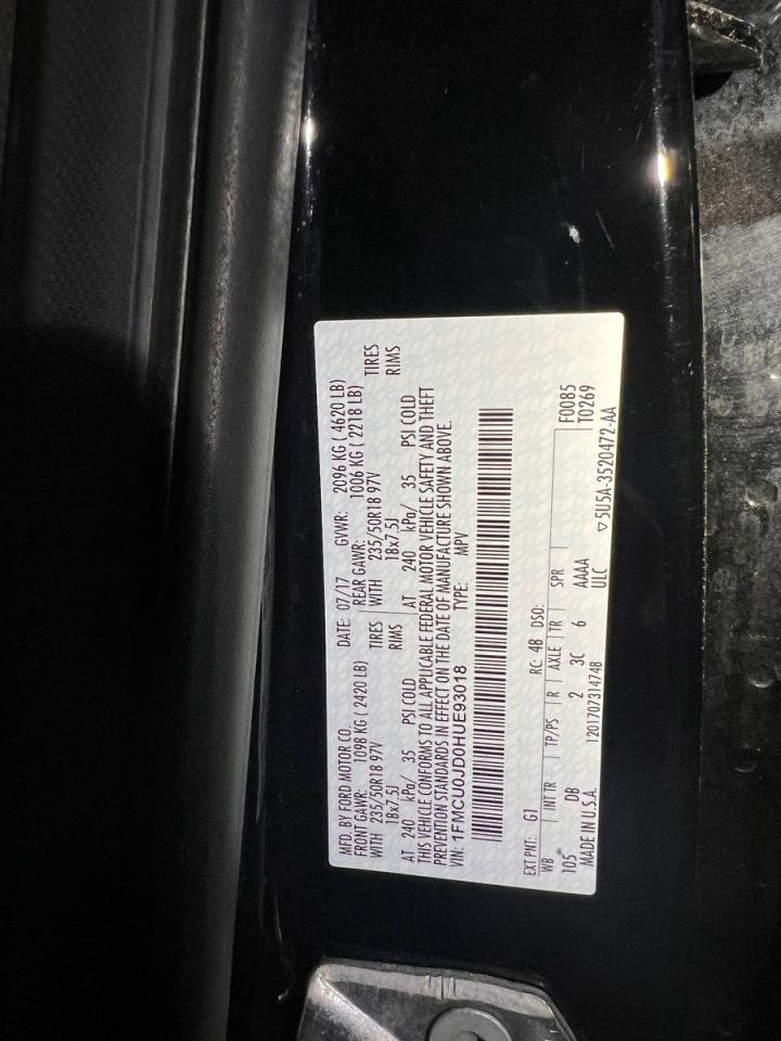 FORD ESCAPE TITANIUM