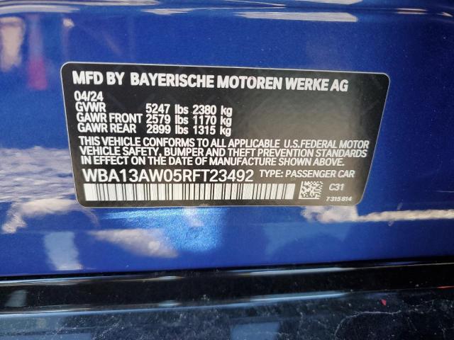 2024 BMW M440XI GRA WBA13AW05RFT23492