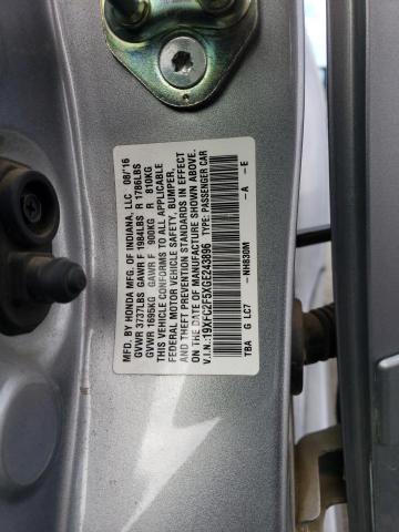 2016 HONDA CIVIC LX - 19XFC2F5XGE243896