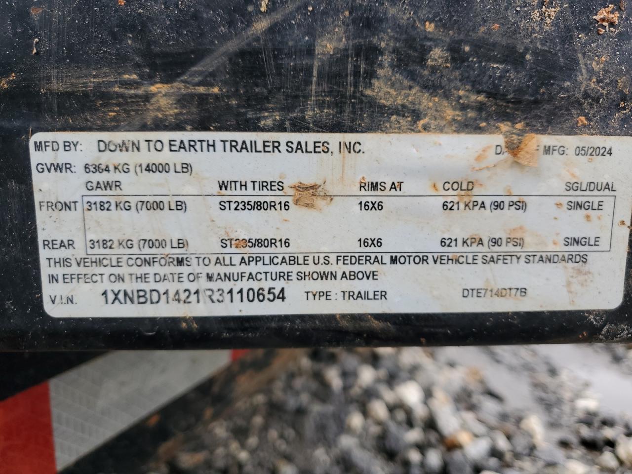 Lot #3277068189 2024 DOWN TO EARTH UNKNOWN