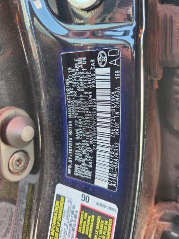 2015 TOYOTA COROLLA L - 2T1BURHE0FC343634