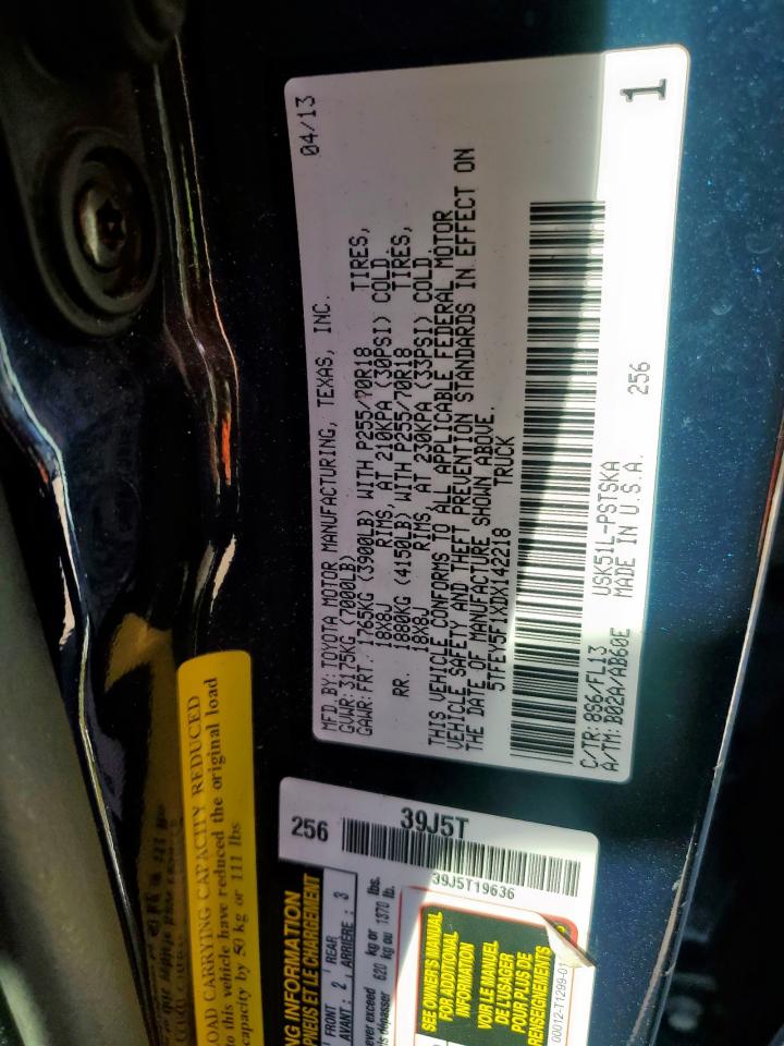 TOYOTA TUNDRA CREWMAX SR5