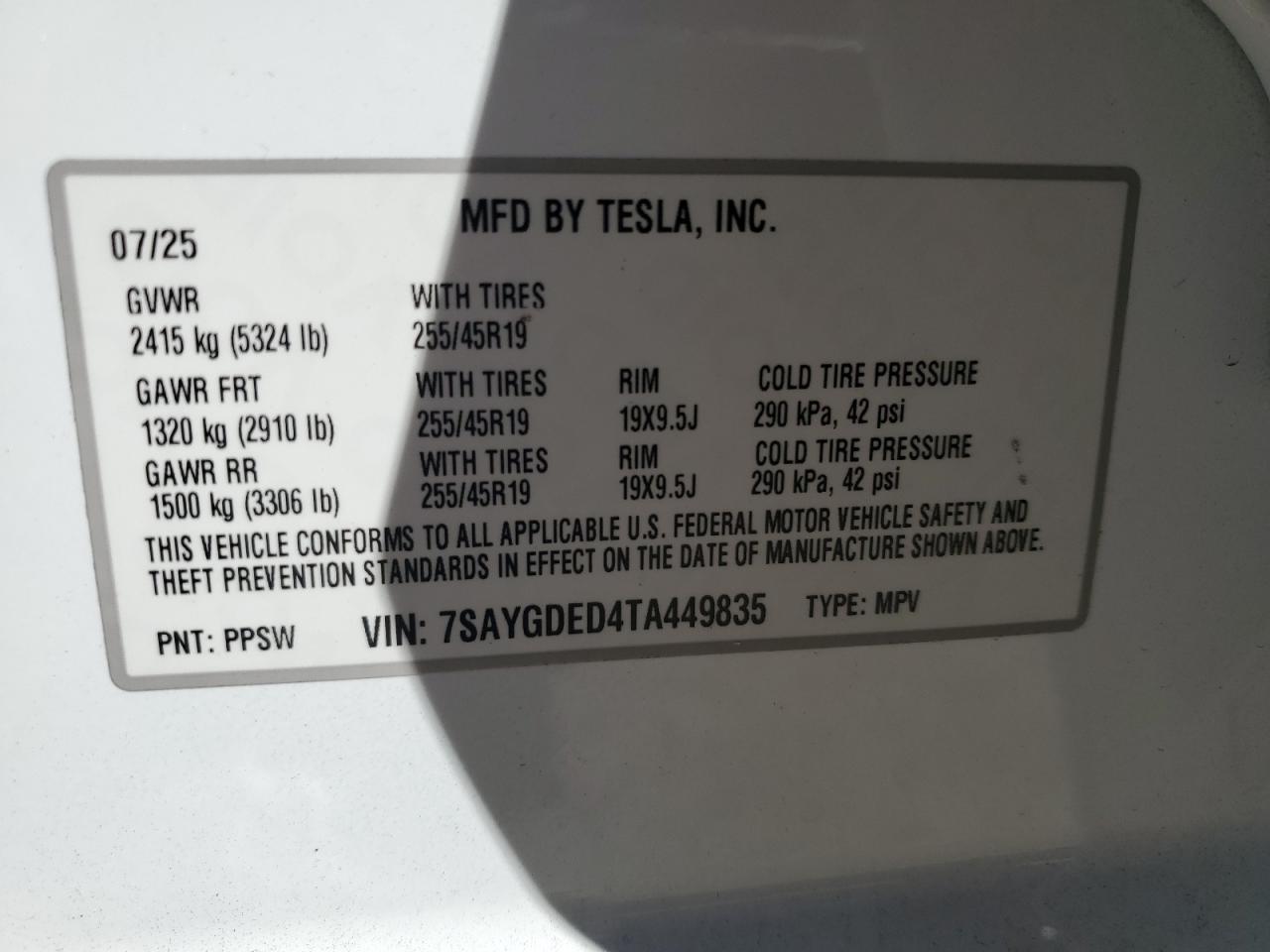 TESLA MODEL Y