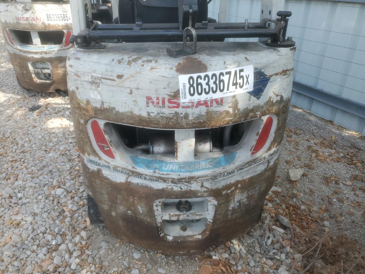 Lot #3290190215 2013 NISSAN FORKLIFT