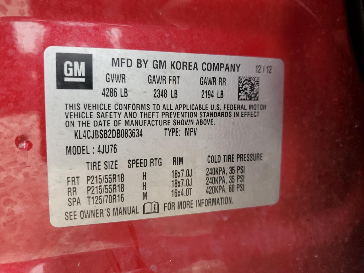 BUICK ENCORE CONVENIENCE