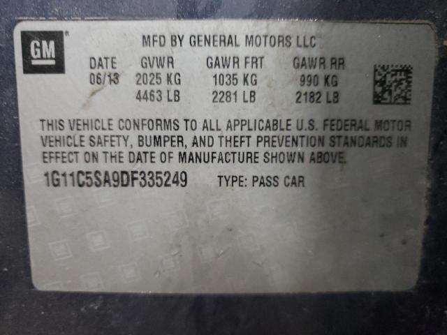 2013 CHEVROLET MALIBU 1LT - 1G11C5SA9DF335249