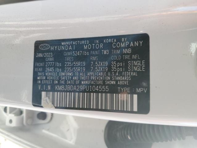 2023 HYUNDAI TUCSON SEL KM8JBDA29PU104555