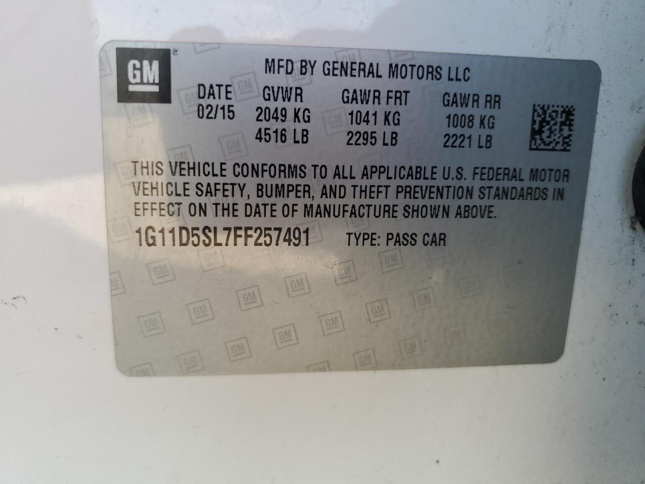 CHEVROLET MALIBU 2LT