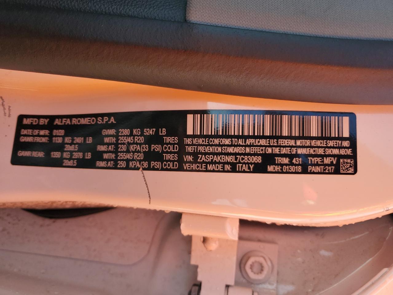 ALFA ROMEO STELVIO TI