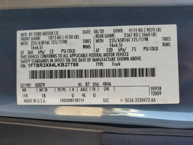 2020 FORD TRANSIT T- #3304023611