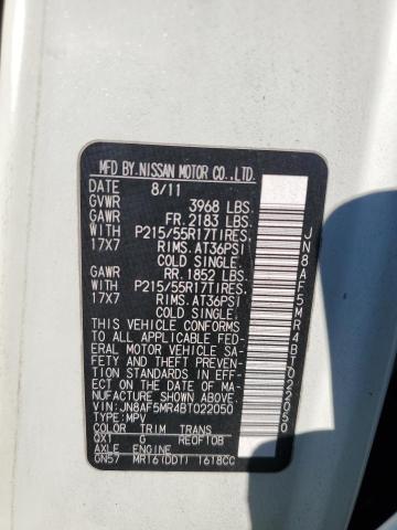 2011 NISSAN JUKE S #3310342988