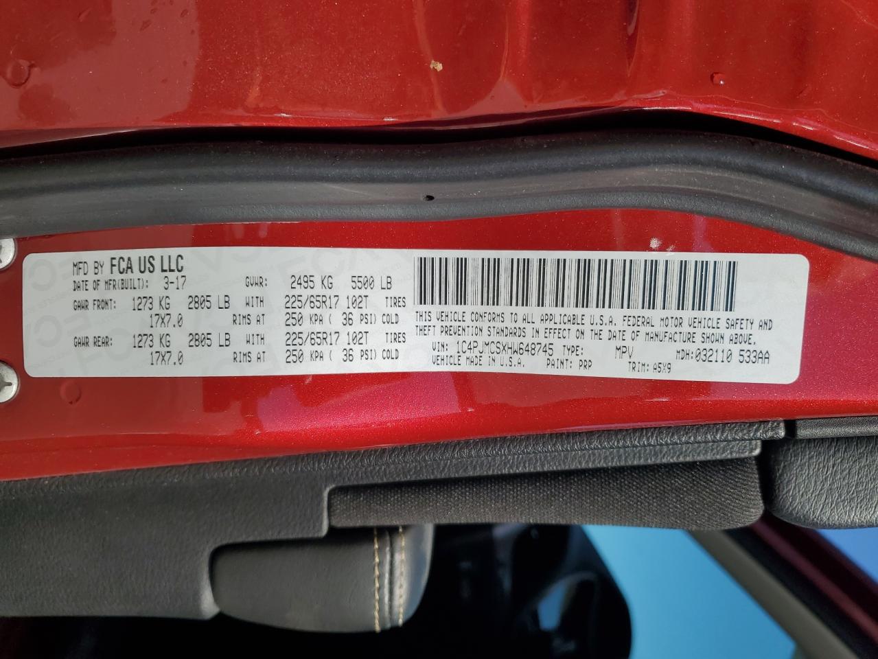 JEEP GRAND CHEROKEE LATITUDE