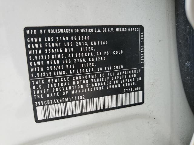 2023 VOLKSWAGEN TIGUAN SE #3301834339