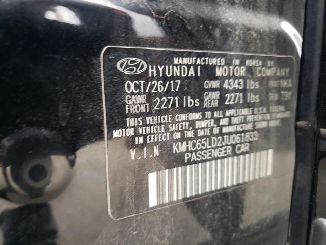 2018 HYUNDAI IONIQ #3304672934