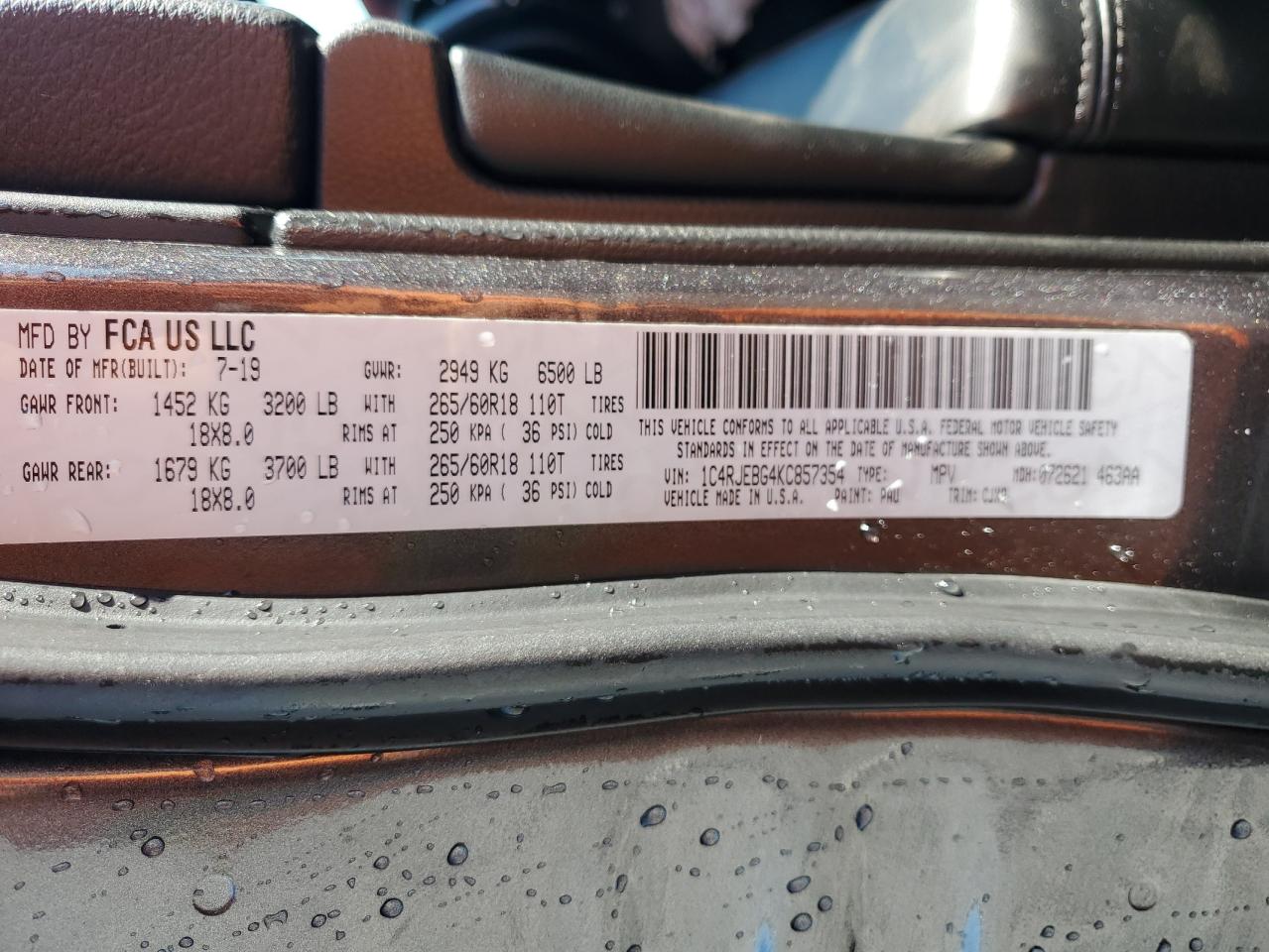 JEEP GRAND CHEROKEE LIMITED