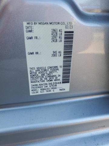2023 NISSAN ALTIMA SV - 1N4BL4DV2PN363948