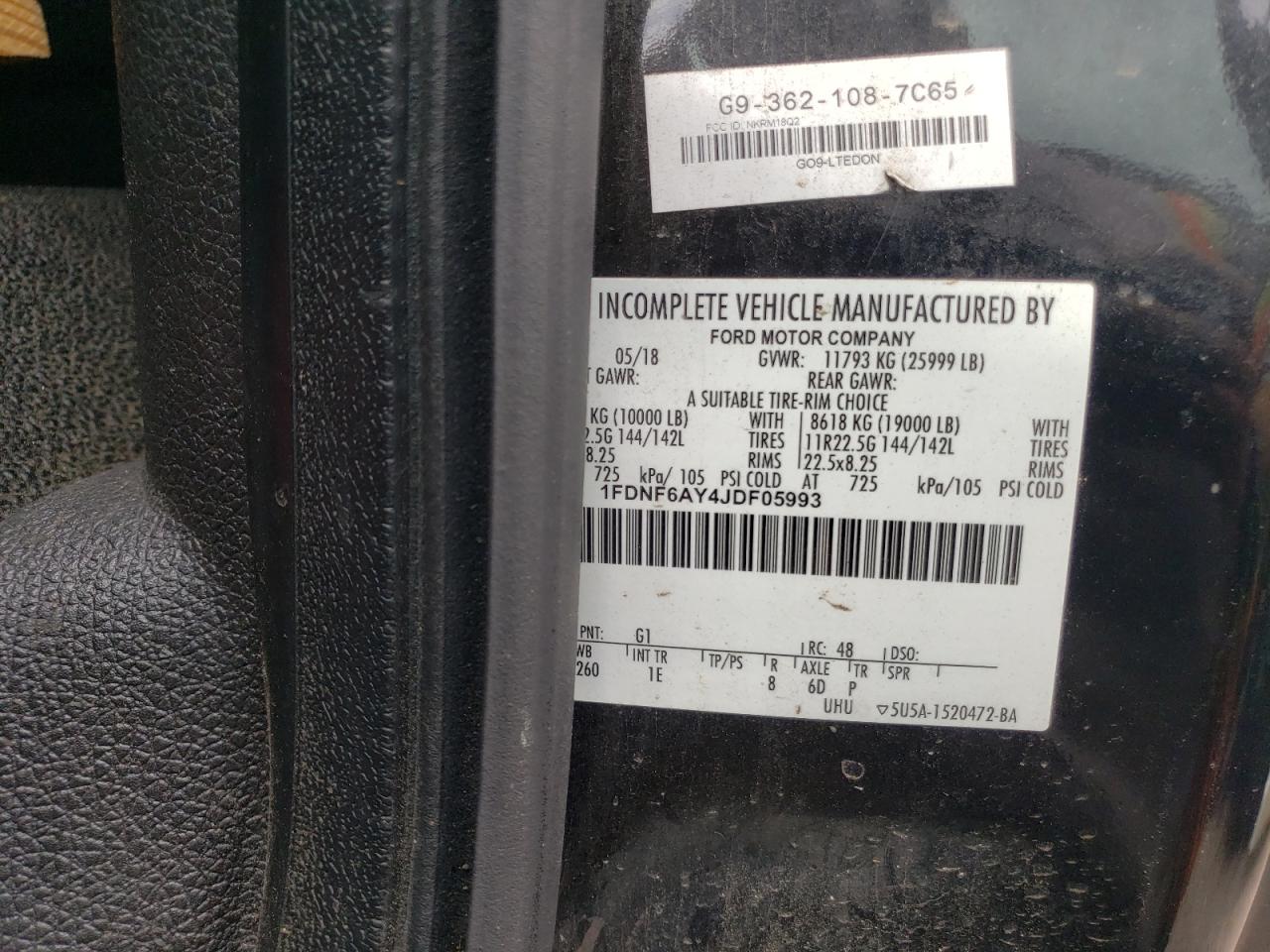 FORD F650 SUPER DUTY