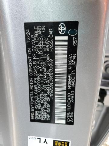 2024 TOYOTA PRIUS LE - JTDADABU3R3023959