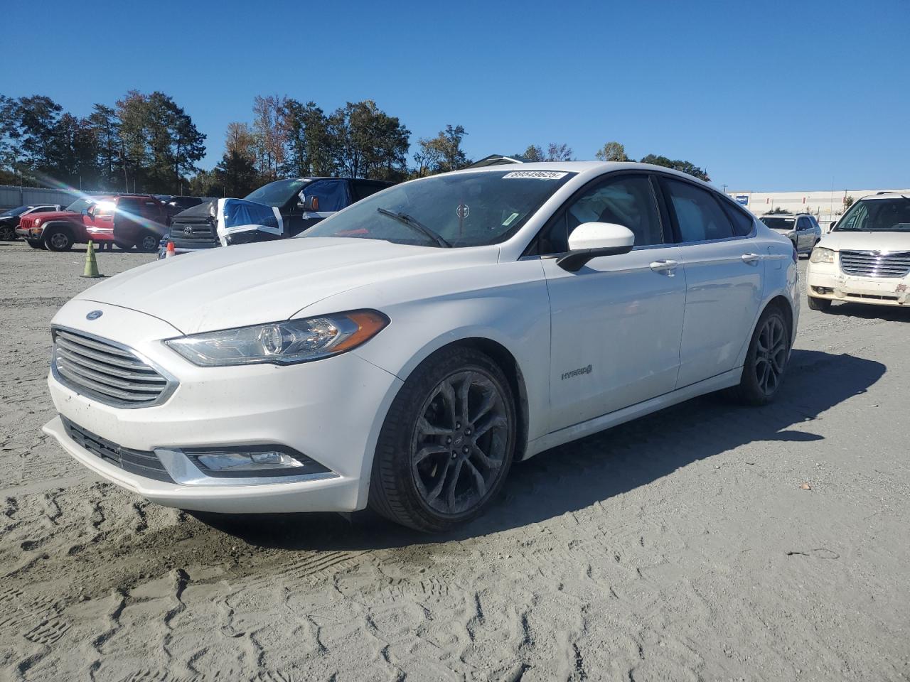 Lot #3285627266 2018 FORD FUSION SE