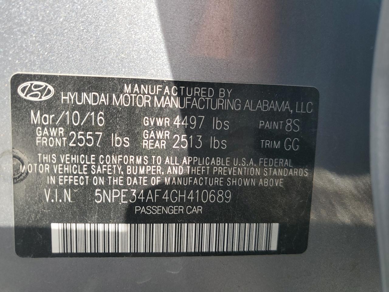 HYUNDAI SONATA SPORT