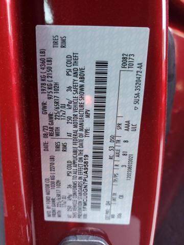 2023 FORD ESCAPE ACT 1FMCU0GN7PUA95819