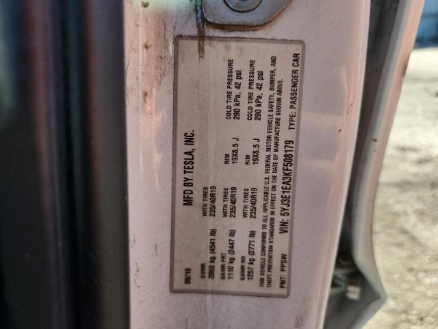 2019 TESLA MODEL 3 #3302777918