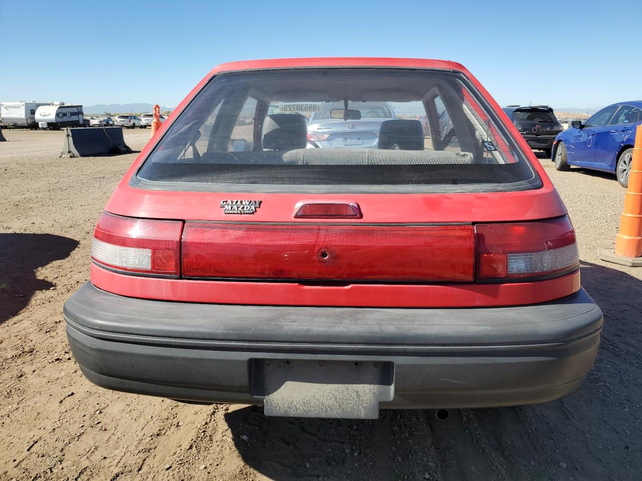 Lot #3281436991 1991 MAZDA 323