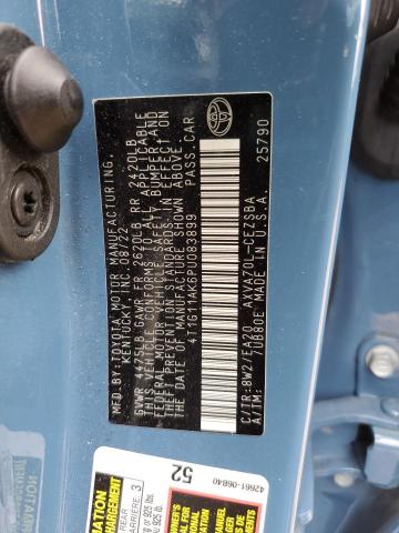 2023 TOYOTA CAMRY SE N - 4T1G11AK6PU083899